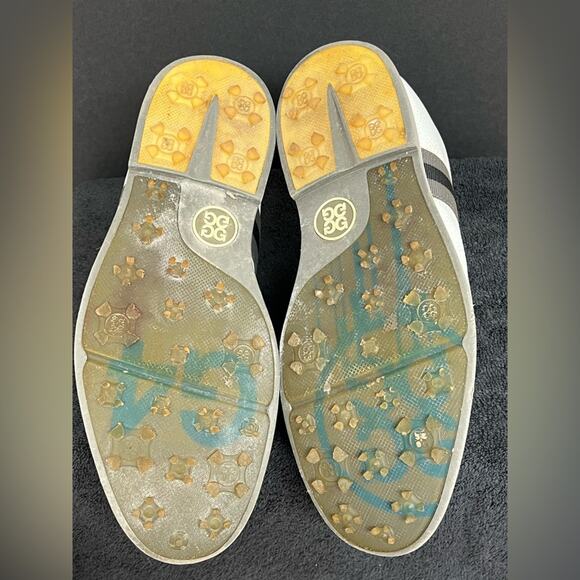 G/FORE Limited Edition Grosgrain Split Toe Gallivanter Snow/Monument MEN 11.5 - Picture 8 of 10